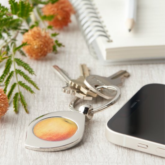 Porte-clés Pomme mûre unique (Côté )