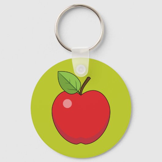 Porte-clés Pomme rouge (Recto)