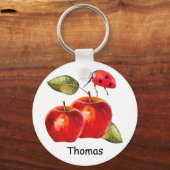 Porte-clés Pomme rouge (Recto)
