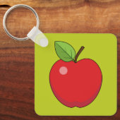 Porte-clés Pomme rouge (Recto)