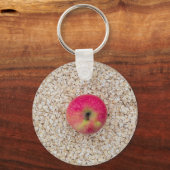 Porte-clés Pomme sur avoine (Recto)