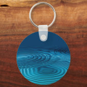 Porte-clés Pommes bleu Aqua (Verso)