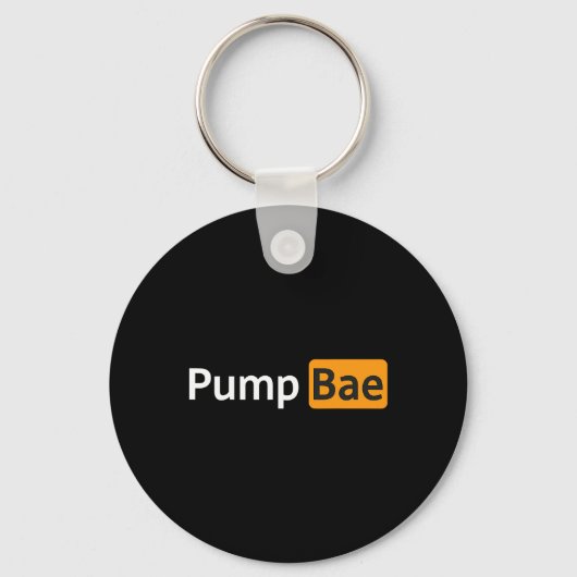 Porte-clés Pompe Bae Funny Gym Bodybuilding (Recto)