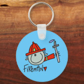 Porte-clés pompier (Recto)