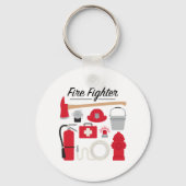 Porte-clés Pompier (Recto)