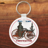 Porte-clés Pompier américain (Recto)