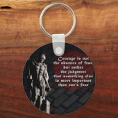 Porte-clés Pompier de Courage St. Florian (Recto)