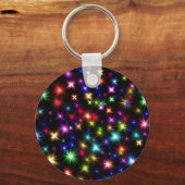 Porte-clés Pompiers colorés (Recto)