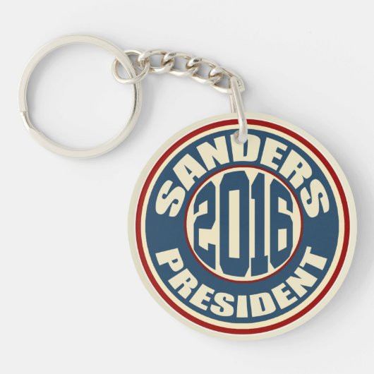 Porte-clés Ponceuses de Bernie pour le président 2016 (Devant)