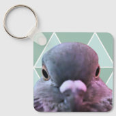 Porte-clés Poncho le pigeon ! (Recto)