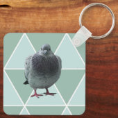 Porte-clés Poncho le pigeon ! (Verso)