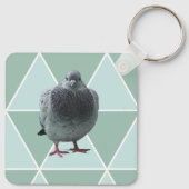 Porte-clés Poncho le pigeon ! (Dos)