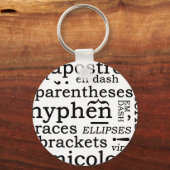 Porte-clés ponctuation (Recto)