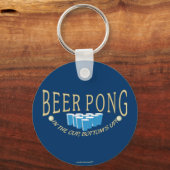 Porte-clés Pong de bière (Recto)