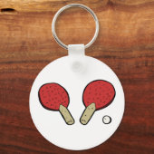 Porte-clés Pong De Tennis De Table (Recto)