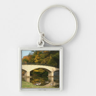 Porte-clés Pont arc-en-ciel en automne au Grove City College