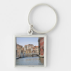 Porte-clés Pont au-dessus d'un canal, canal grand, Venise,
