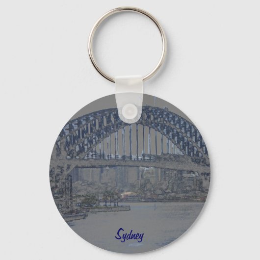 Porte-clés Pont Blue Sydney Harbour (Recto)