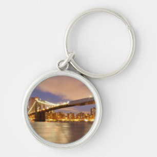 Porte-clés Pont de Brooklyn et Manhattan la nuit