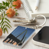 Porte-clés Pont de Jr. d'Arthur Ravenel au crépuscule (Devant droit)