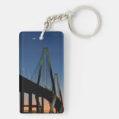 Porte-clés Pont de Jr. d'Arthur Ravenel au crépuscule (Dos)
