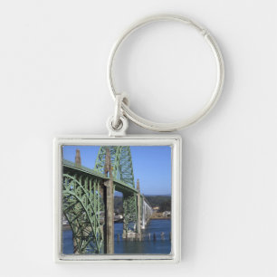 Porte-clés Pont de la baie de Yaquina enjambant la baie de Ya