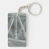 Porte-clés Pont de la structure industrielle | (Dos)