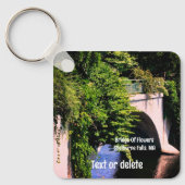 Porte-clés Pont Des Fleurs Shelburne Falls MA (Recto)