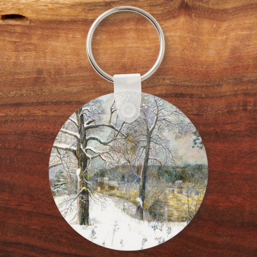 Porte-clés Pont d'hiver (Recto)