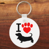 Porte-clés Pont du coeur (Recto)