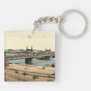 Porte-clés Pont du Neckar, Mannheim, Allemagne