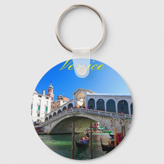 Porte-clés Pont du Rialto Venise - Pro Photo (Recto)