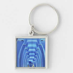 Porte-clés Pont, éclairage dessous, Port de Miami,