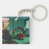 Porte-clés Pont en casquette (Dos)