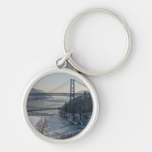 Porte-clés Pont en montagne d'ours