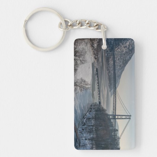 Porte-clés Pont en montagne d'ours (Devant)