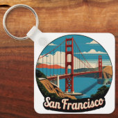 Porte-clés Pont Golden Gate San Francisco (Recto)