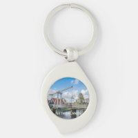 Pont hollandais en bois levant à Pays-Bas