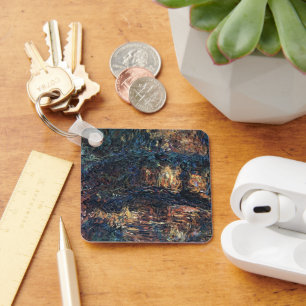 Porte-clés Pont Japonais par Claude Monet, Vintage Fine Art