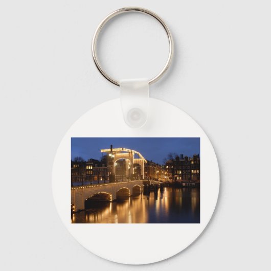 Porte-clés Pont Magere d'Amsterdam (Recto)