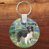 Porte-clés Pont (Monet)-Border Collie (Recto)