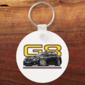 Porte-clés Pontiac_G8_noir (Recto)