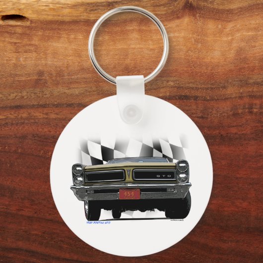 Porte-clés Pontiac GTO 1965 (Recto)