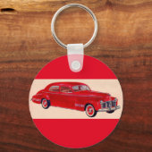 Porte-clés Pontiac Torpedo rouge (Recto)