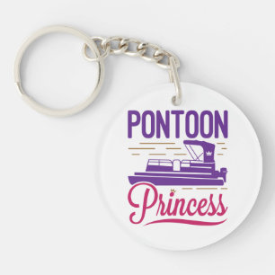Porte-clés Pontoon Princess Pontooning Bateau à moteur