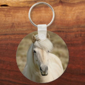 Porte-clés Pony blanc (Recto)
