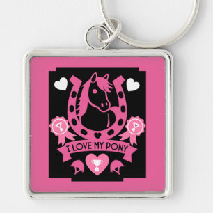 Porte-clés Pony Club Rider