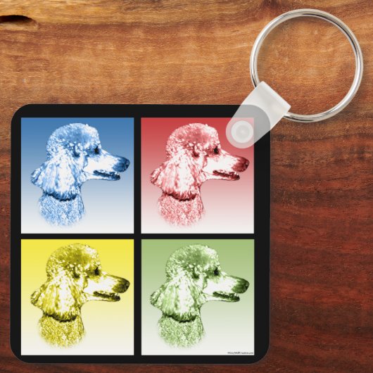 Porte-clés Poodle (Verso)