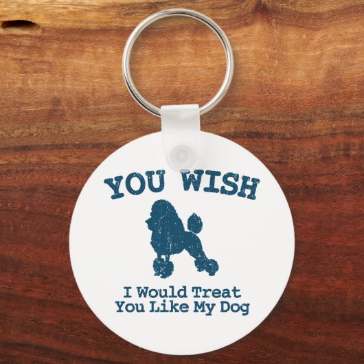 Porte-clés Poodle (Recto)