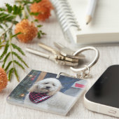 Porte-clés Poodle (Devant Droit)